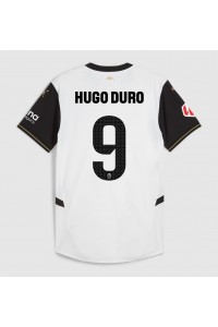 Fotbalové Dres Valencia Hugo Duro #9 Domácí Oblečení 2024-25 Krátký Rukáv